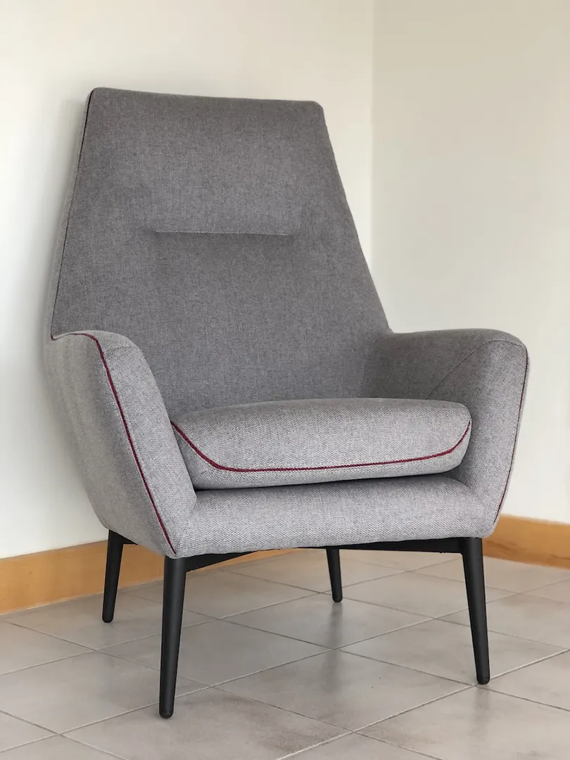 Fauteuil Catania gris