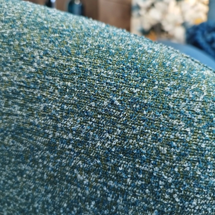 Fauteuil pivotant Géa bleu vert