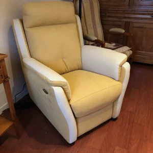 Fauteuil Relaxation Giada jaune