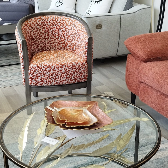 fauteuil léopard