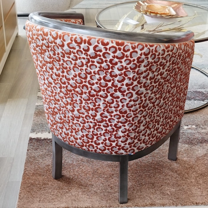 fauteuil léopard