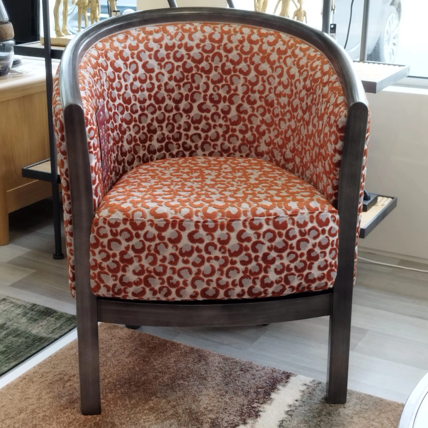 fauteuil léopard
