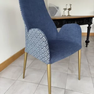 Fauteuil bleu