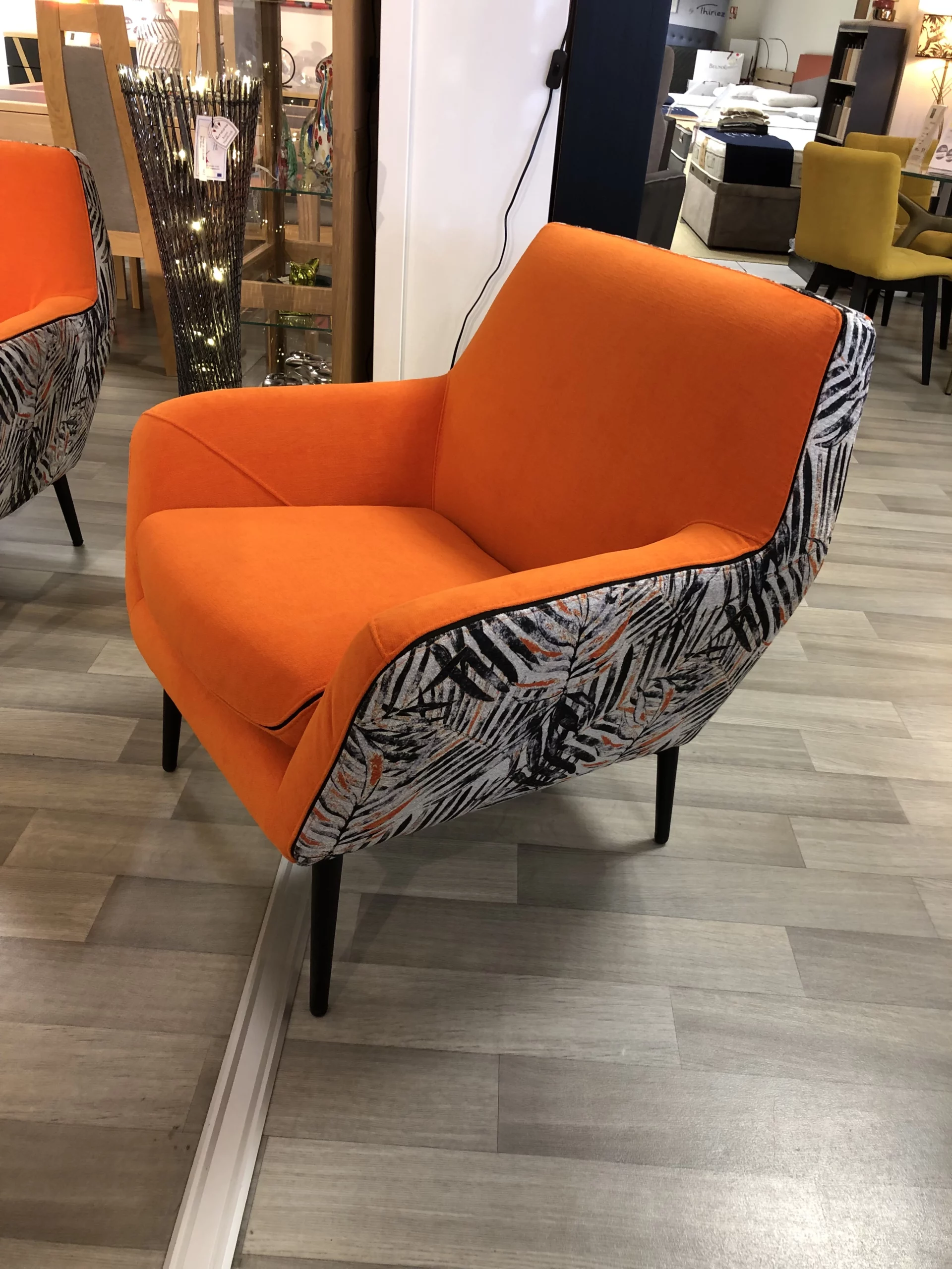 Fauteuil Monza jungle orange – Image 3