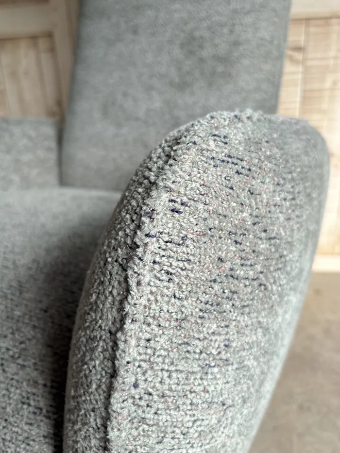 Fauteuil Relaxation Serpent Romy kaki – Image 6