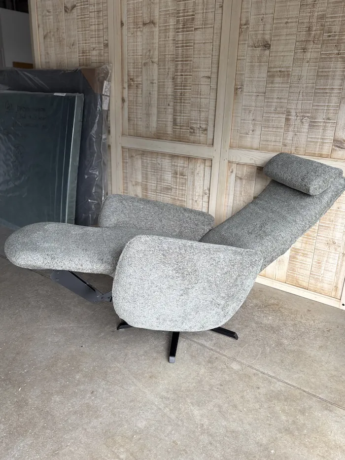 Fauteuil Relaxation Serpent Romy kaki – Image 5