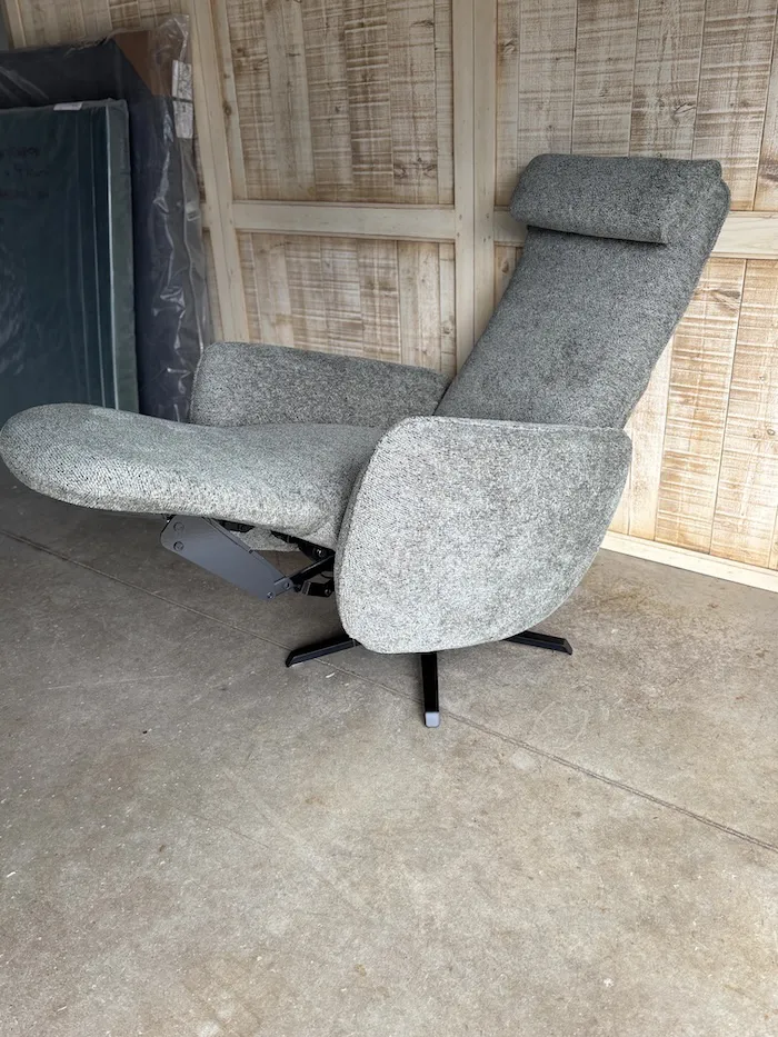 Fauteuil Relaxation Serpent Romy kaki – Image 4