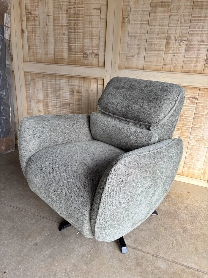 Fauteuil Relaxation Serpent Romy kaki