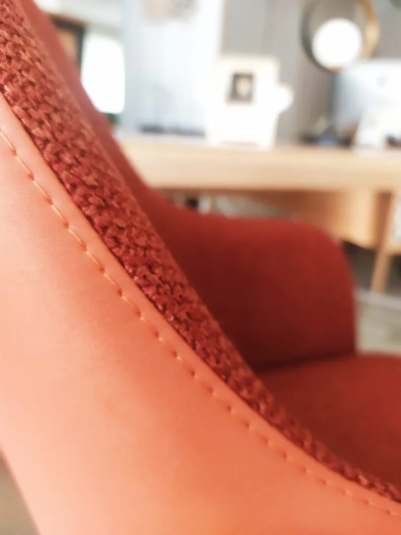 Fauteuil Alizé rotatif brique – Image 4