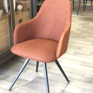Fauteuil Alizé rotatif brique