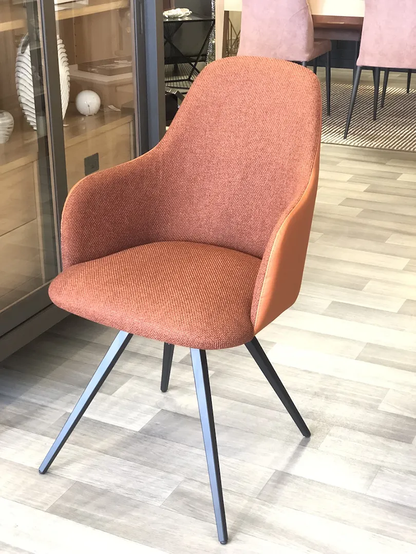 Fauteuil Alizé rotatif brique