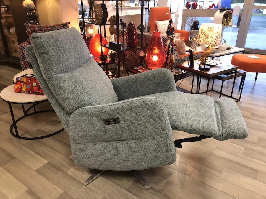 Fauteuil releveur relaxation pivotant Mercury – Image 4