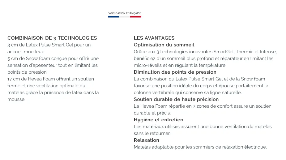 Matelas Socrate 160 x 200 HYPNOVE – Image 8