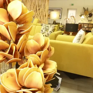 Fleur Alocasia moutarde