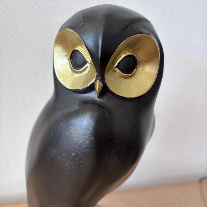 Déco Chouette - Hibou noir