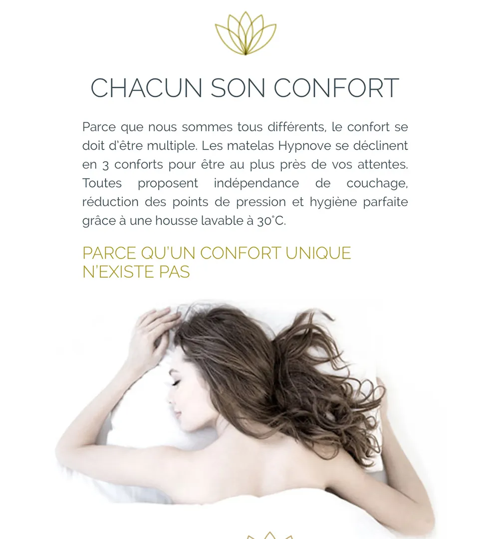 Matelas Platon 140 x 190 HYPNOVE – Image 5