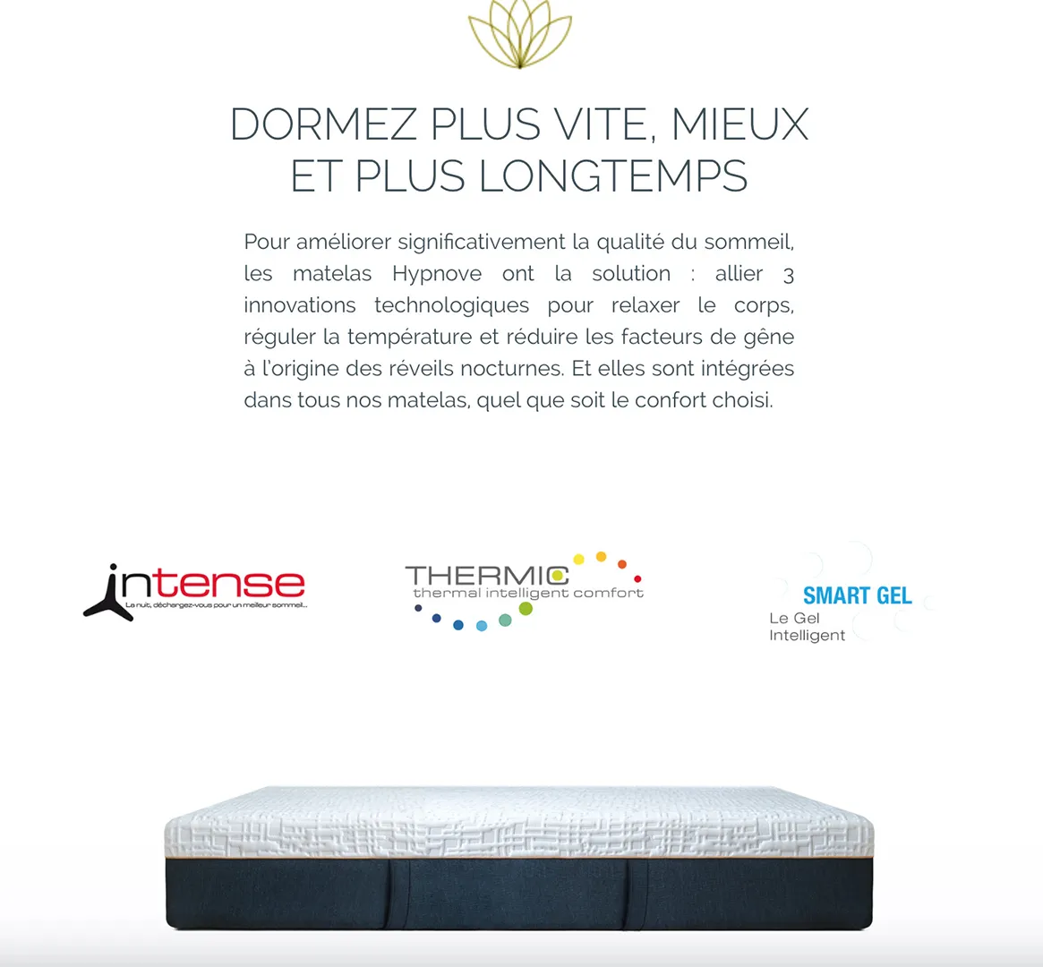 Matelas Platon 140 x 190 HYPNOVE – Image 6