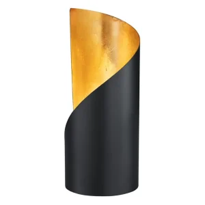 Lampe Berdine noire et dorée