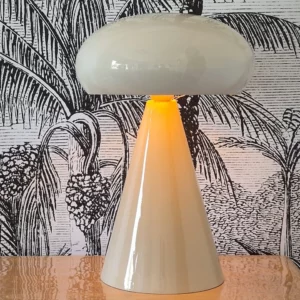 Lampe Champignon ivoire