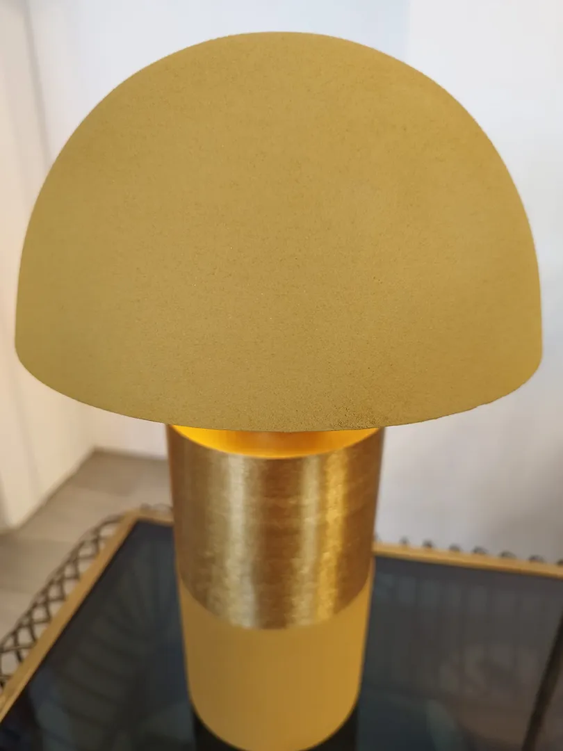 Lampe Champignon doré – Image 4