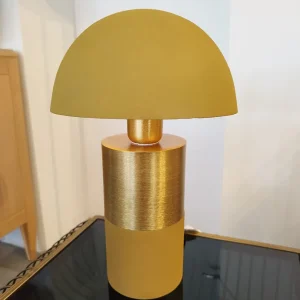 Lampe Champignon doré