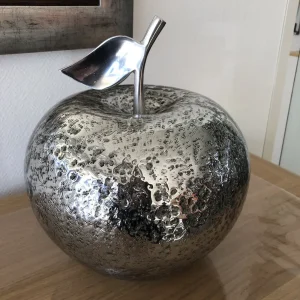 Lampe Manzana argent