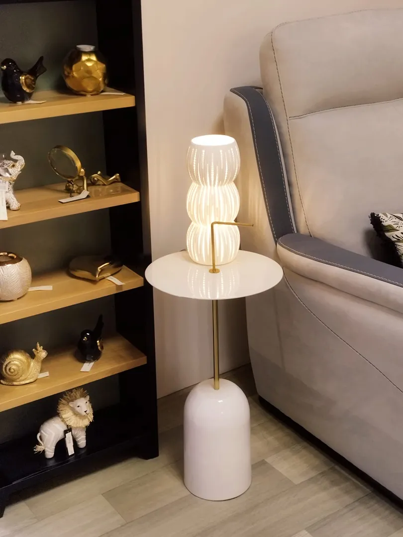 Lampe Pelote de laine Porcelaine – Image 2