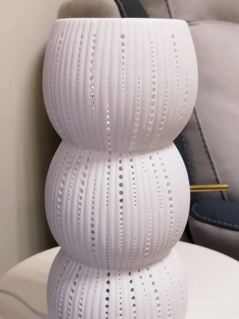 Lampe Pelote de laine Porcelaine – Image 8