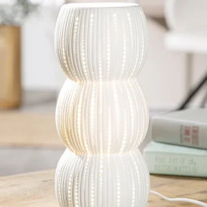 Lampe Pelote de laine Porcelaine