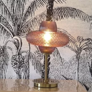 Lampe Prune rétro