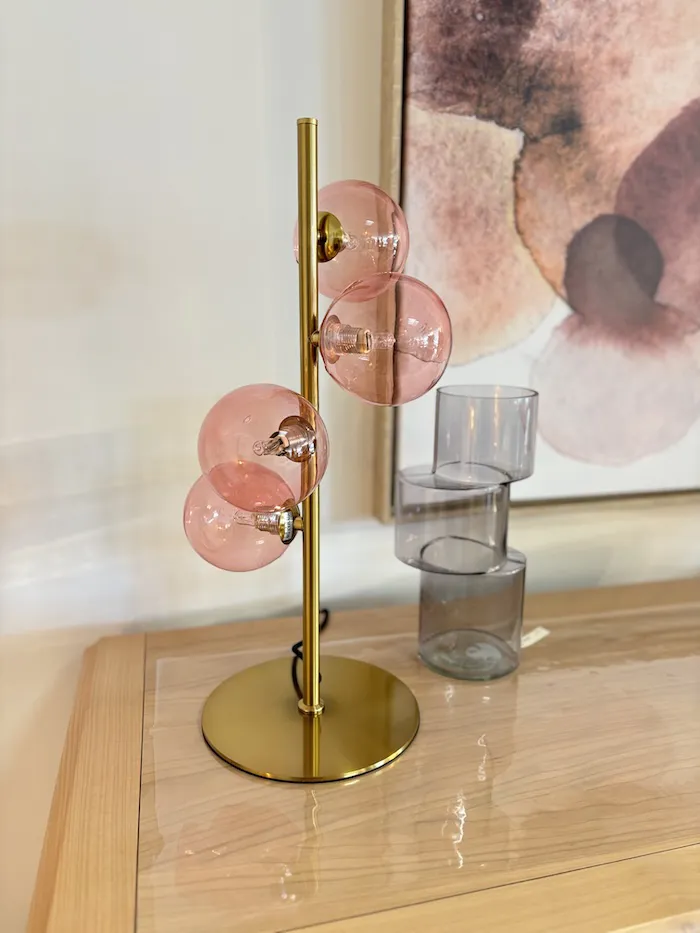 Lampe Rose Boule – Image 7
