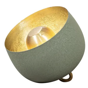 Lampe Sauge et dorée