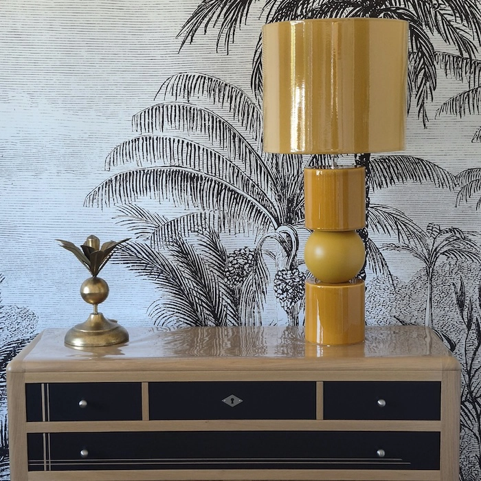 lampe moutarde