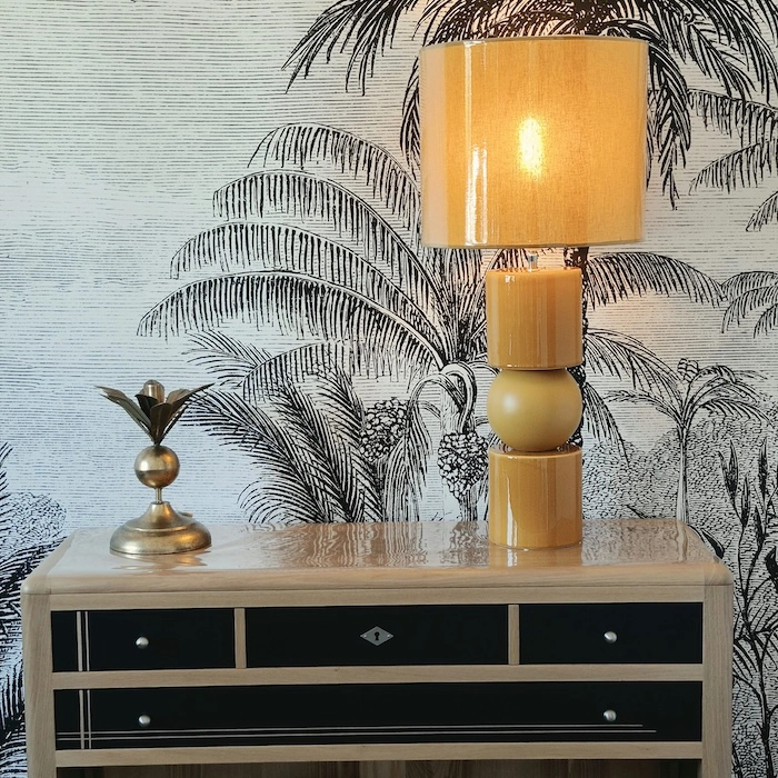 lampe moutarde