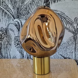 Lampe en Verre Cuivre