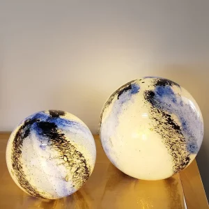 Lampe Vulcano bleu (grande)