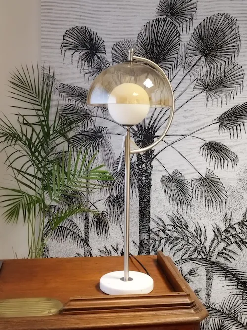 Lampe Sphère verre