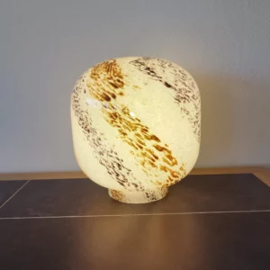 Lampe boule en verre