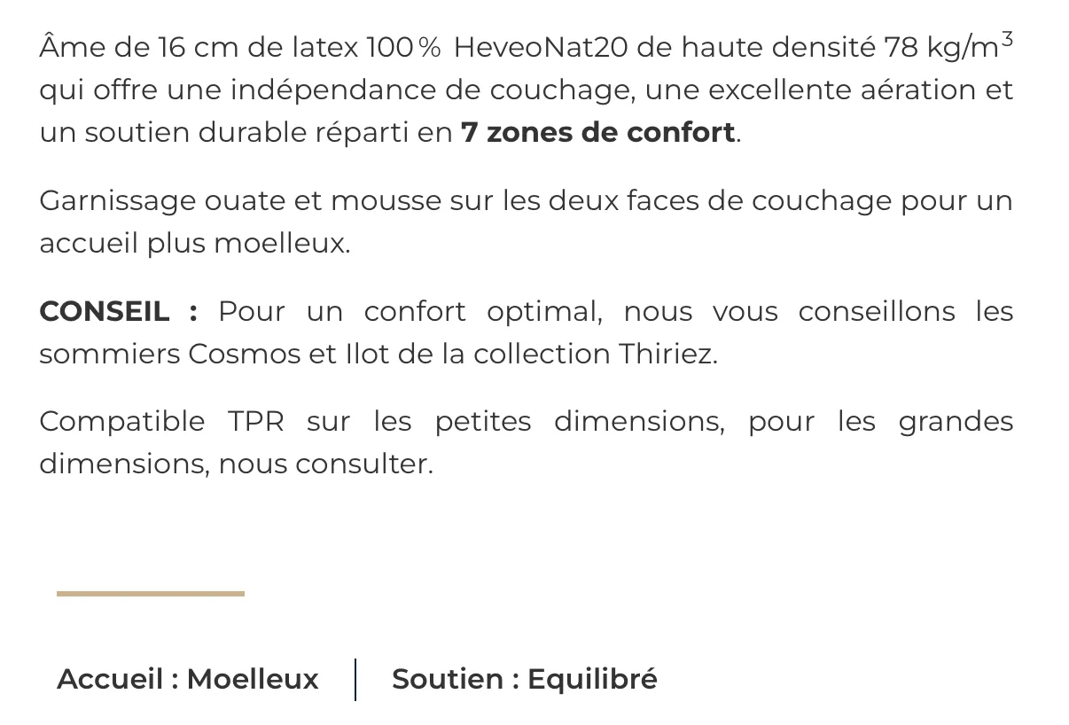 Matelas Ovation 140 x 190 – Image 3