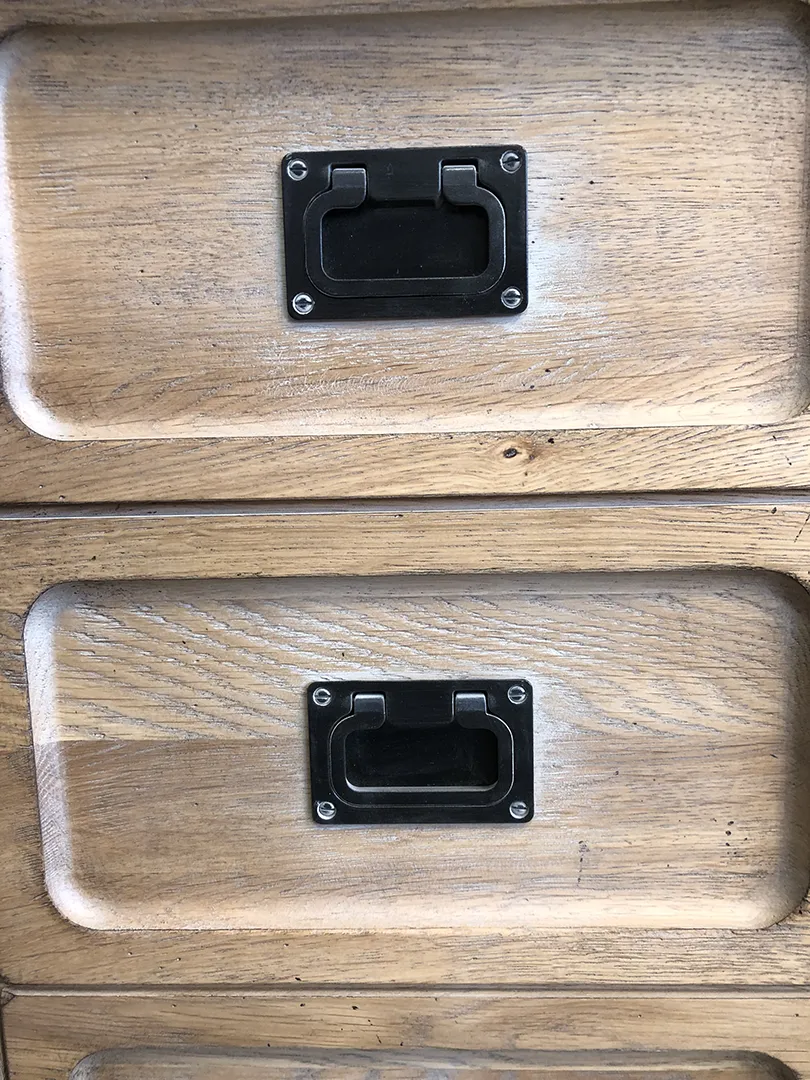 Meuble d'Orangerie - bibliothèque Bleu océan – Image 2