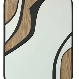 Miroir Bois métal