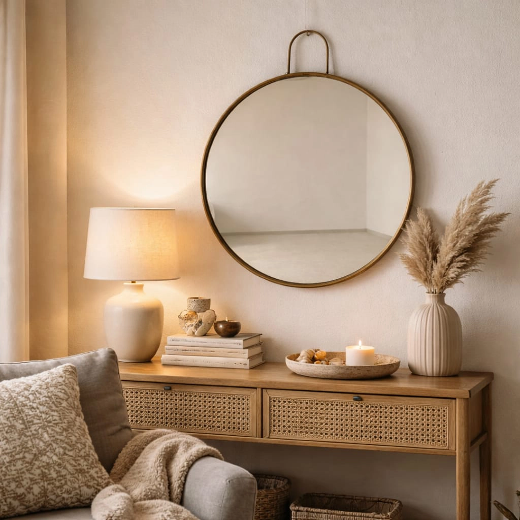 miroir rond