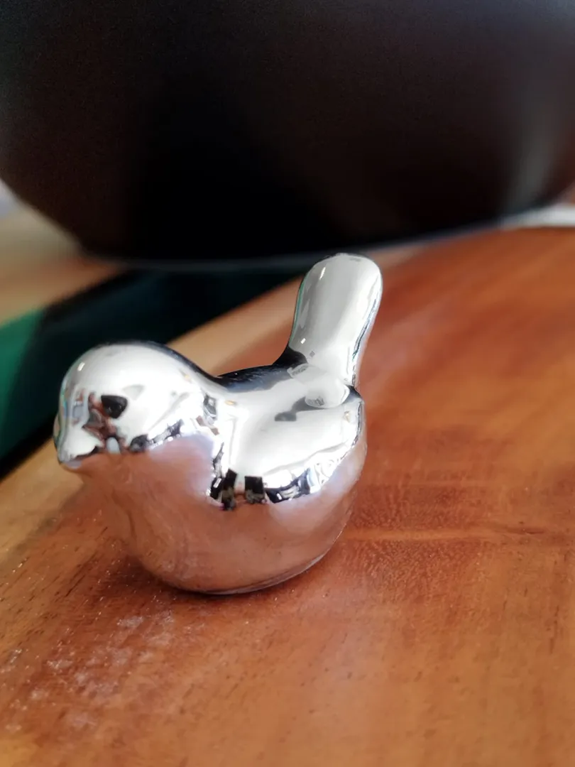 Oiseau argent silver