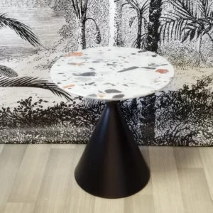 Table ronde terrazzo