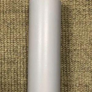 Pieds de lit cylindriques gris clair H20 cm