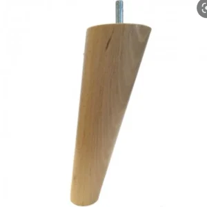 Pieds de lit vintage coniques H17 cm