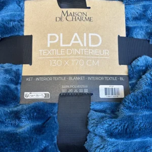 Plaid Cocon bleu