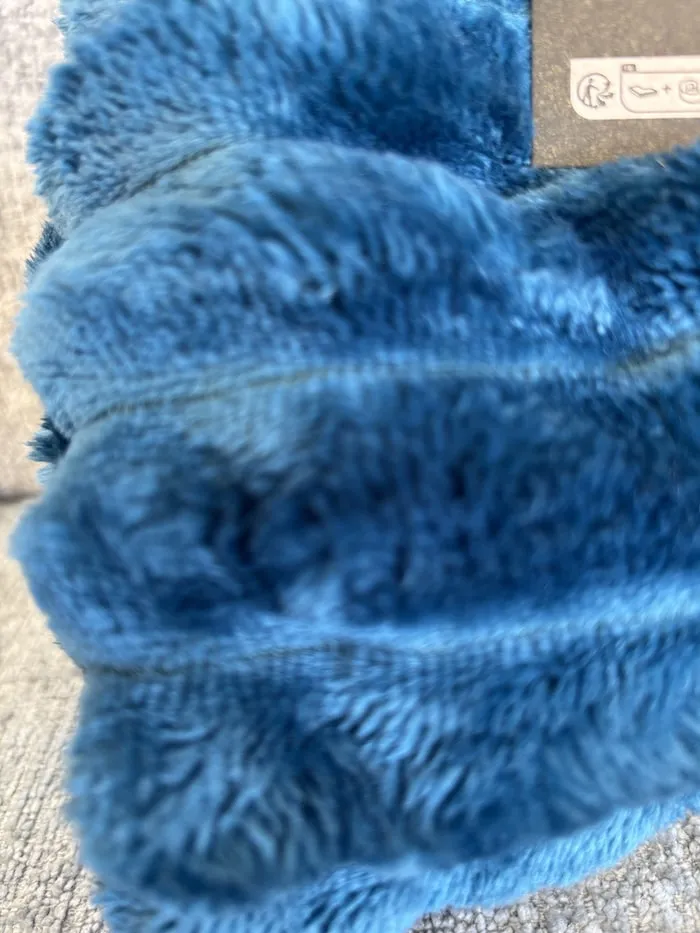 Plaid Cocon bleu – Image 2