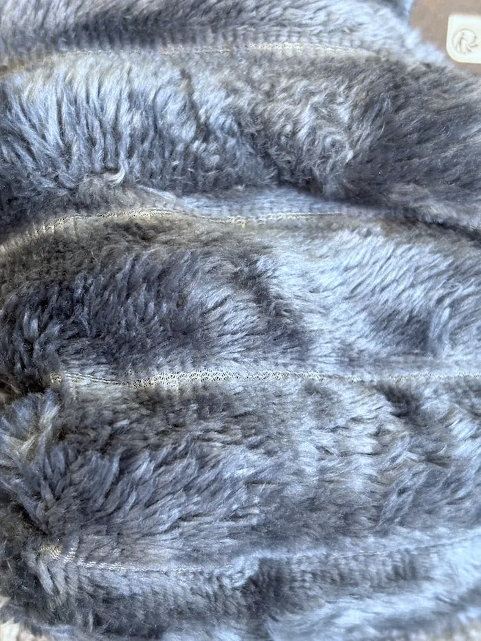 Plaid Cocon gris anthracite – Image 2