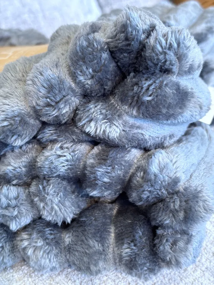 Plaid Cocon gris anthracite – Image 3